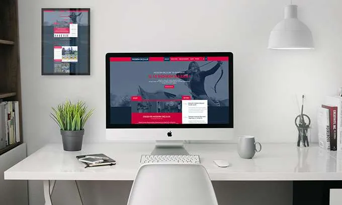 Modern Okçuluk Web Tasarım
