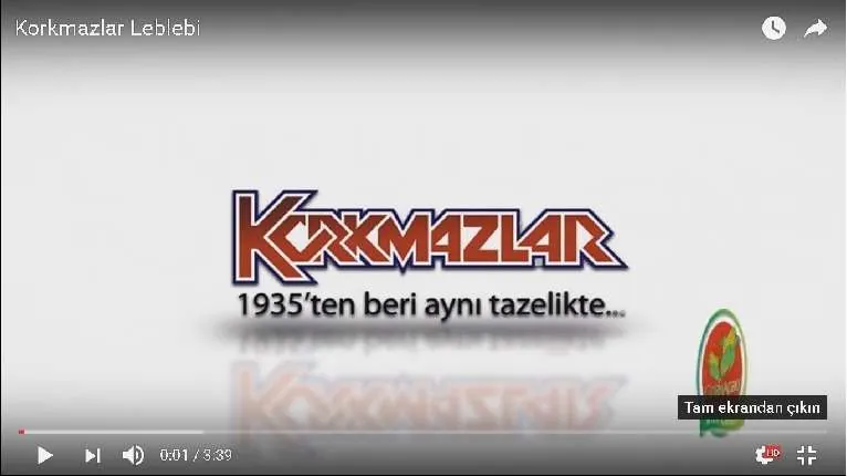 Korkmazlar Leblebi Tanıtım Filmi