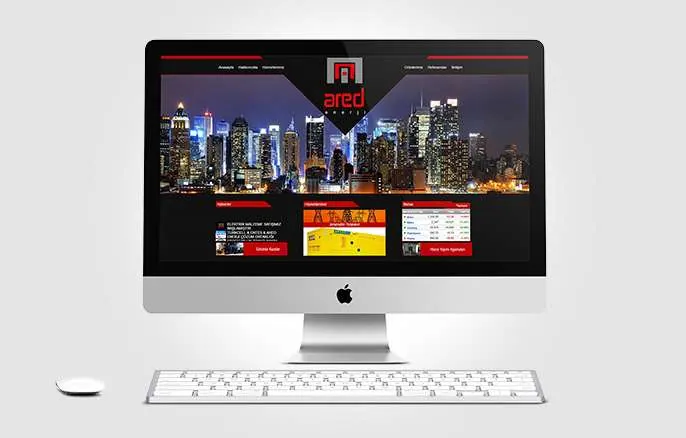 Ared Enerji Web Sitesi