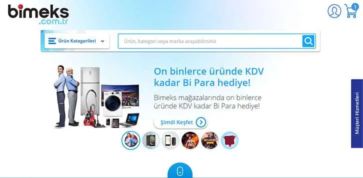 Bimeks Yeni İnternet Sitesi