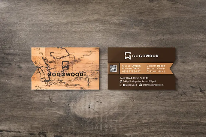 Gogowood Firması Kartvizit Tasarımı