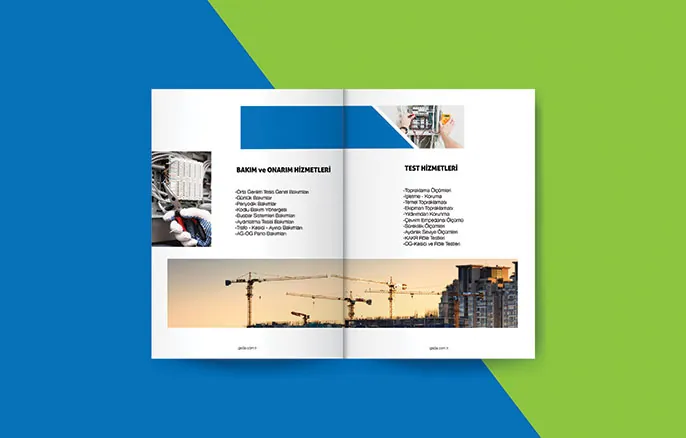 Gisda Mühendislik Katalog Tasarımı
