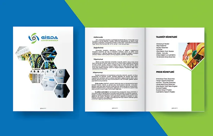 Gisda Mühendislik Katalog Tasarımı