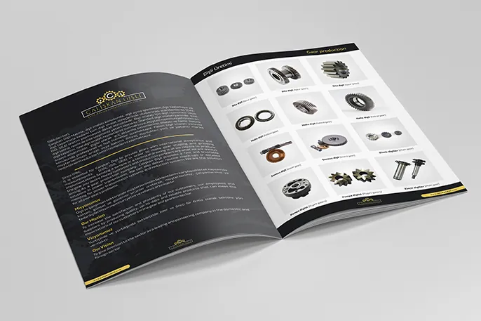 Çalışkan Dişli Katalog Tasarımı